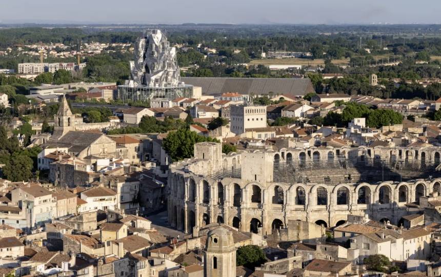 he Luma Foundation arts complex in Arles