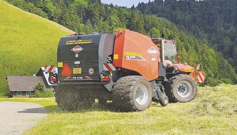 le SF 132, une machine agricole spécialisée maîtrisant les terrains escarpés